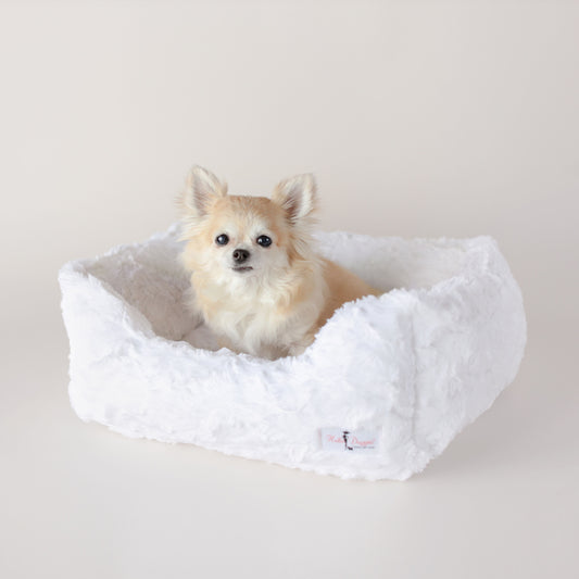 luxury soft dog bed for small breeds