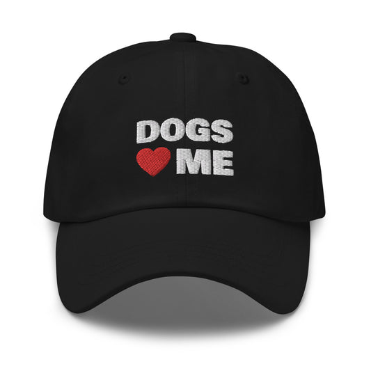 Dogs Love Me Dad hat