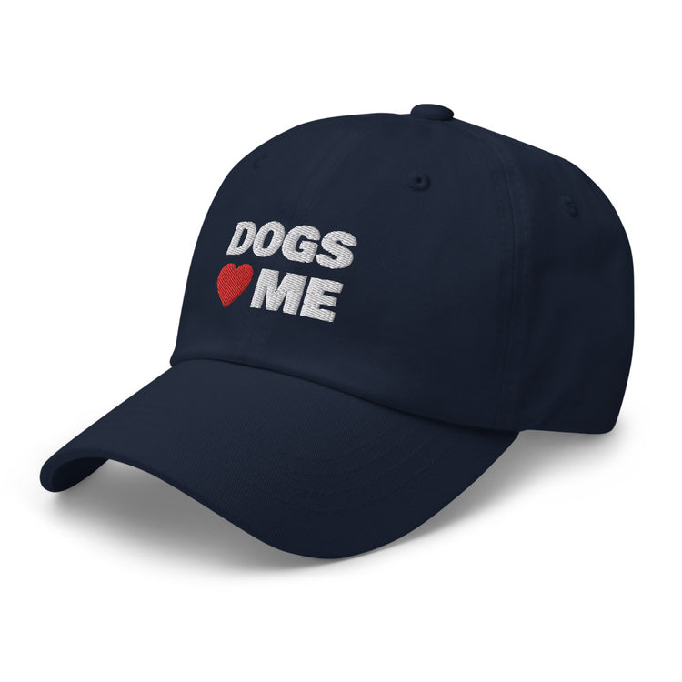Dogs Love Me Dad hat