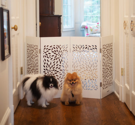 Decorative Freestanding Pet Gate
