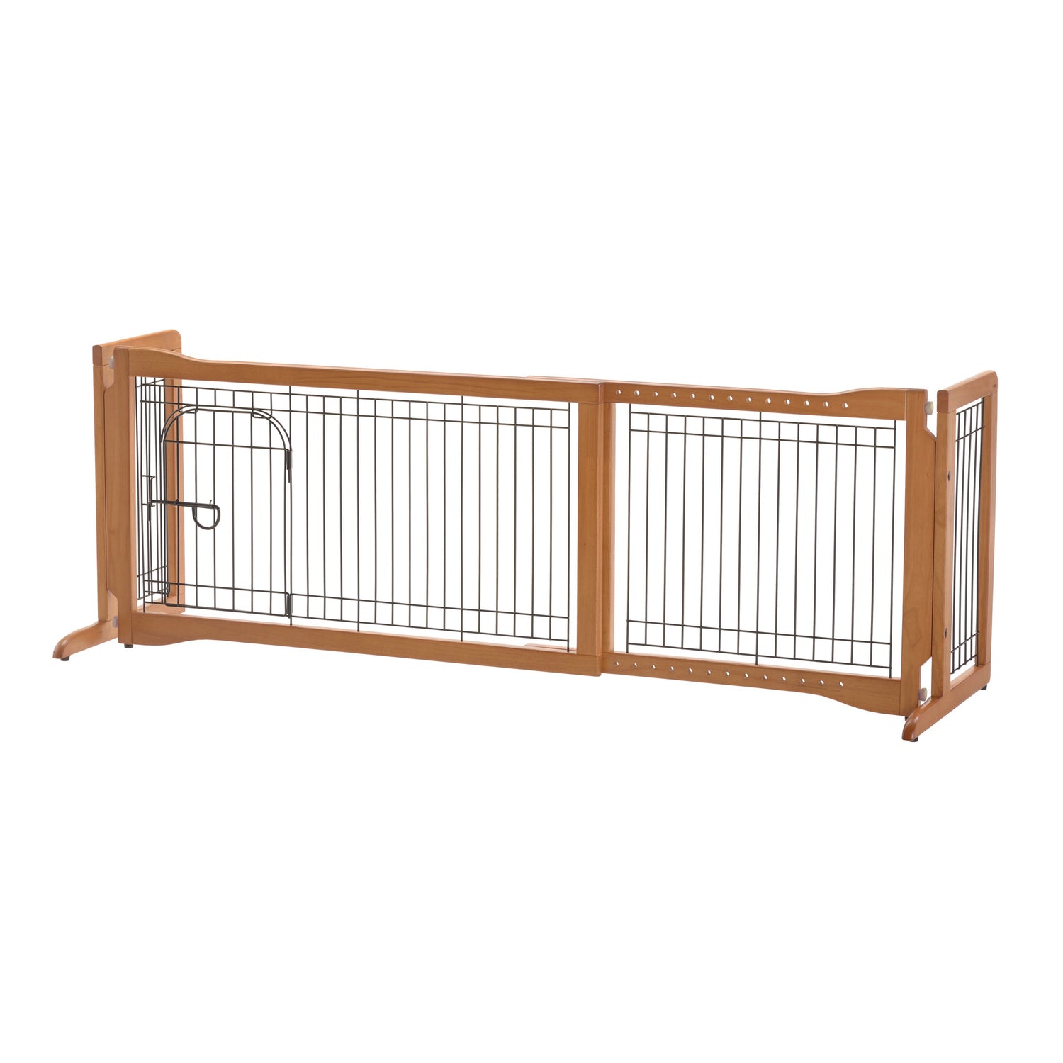 freestanding and pressure mounted dog gate