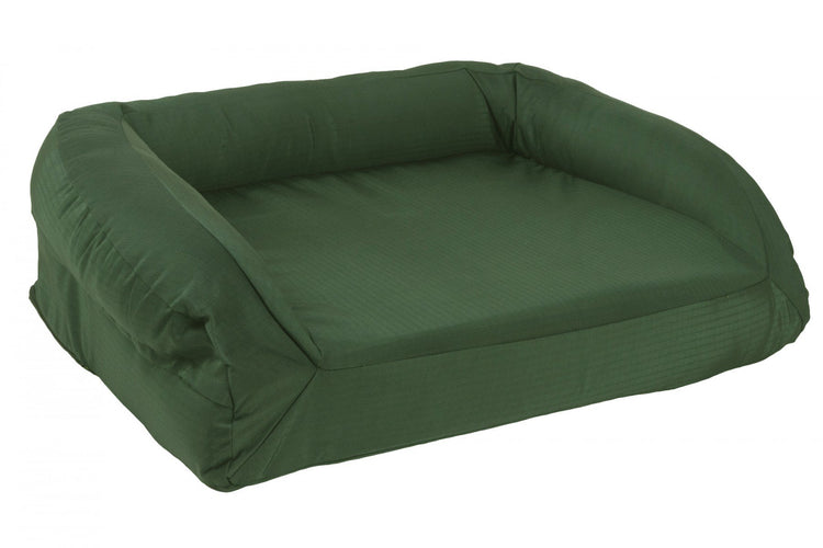 chew resistant durable tough orthopedic dog bed green