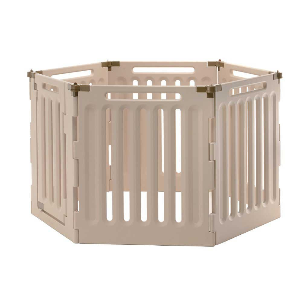 6 panel dog playpen and gate