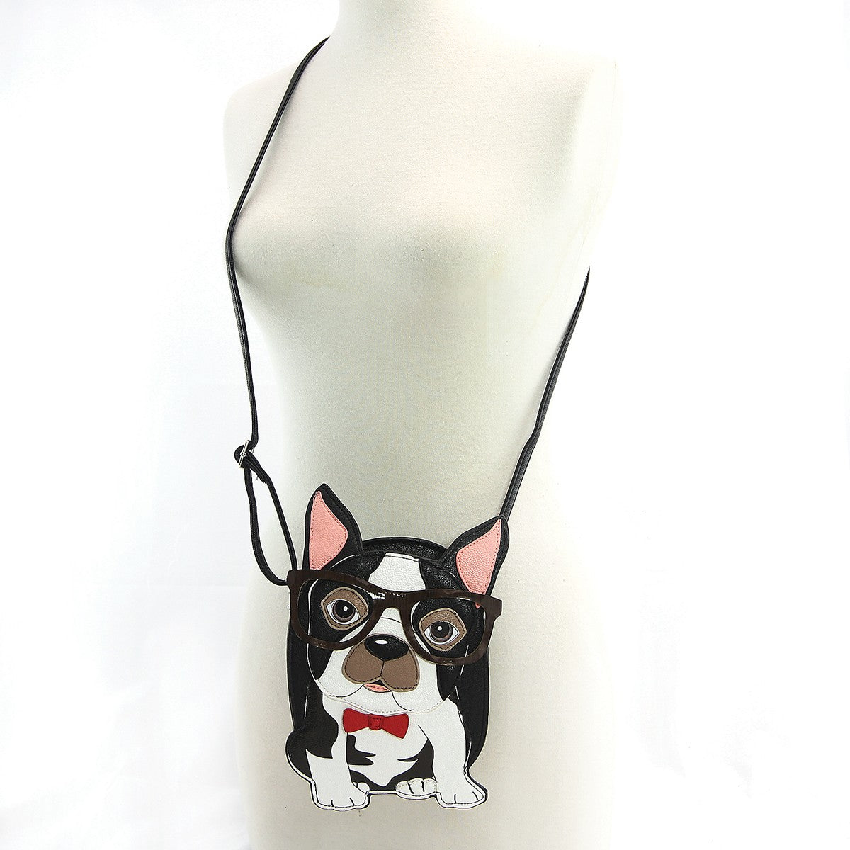 boston terrier bag with shoulder strap