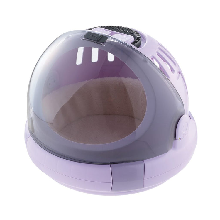 Space Capsule Pet Carrier - Lavender