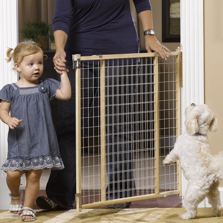 Extra Tall Wire Mesh Pet Gate Baby Gate