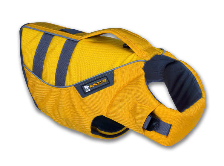 ruffwear yellow dog life jacket